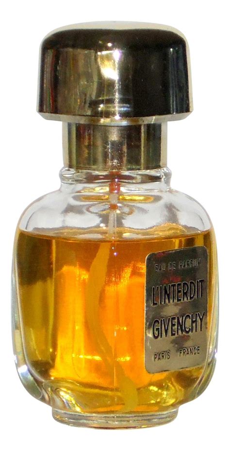 l'interdit givenchy duftnoten|givenchy fragrance 1957.